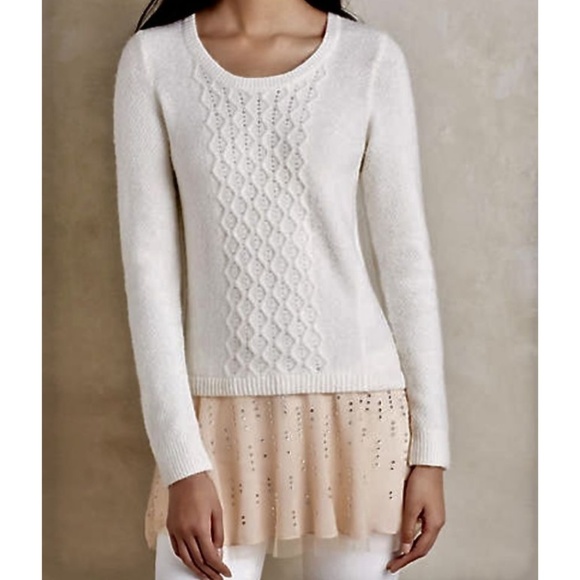 knitted knotted sweater